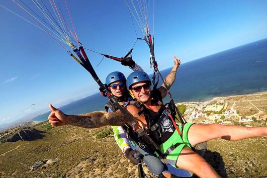 Tandem Paragliding Santa Pola